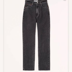 Abercrombie Ultra High Rise Straight Leg